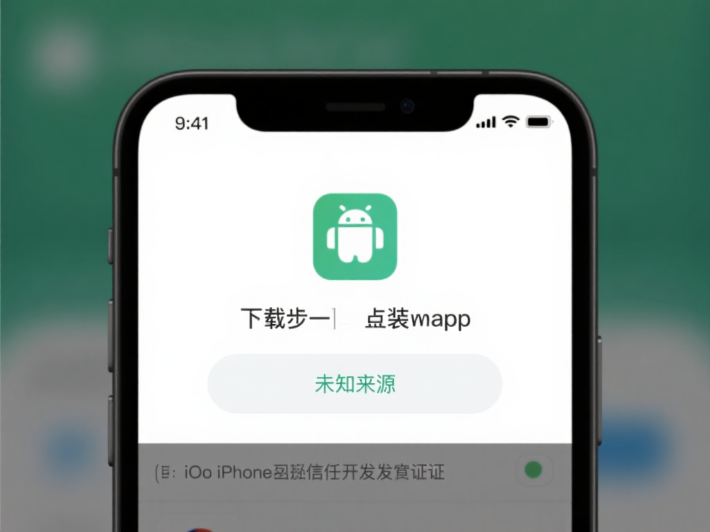 步骤一：下载完成后，点击安装包文件。如果是安卓设备