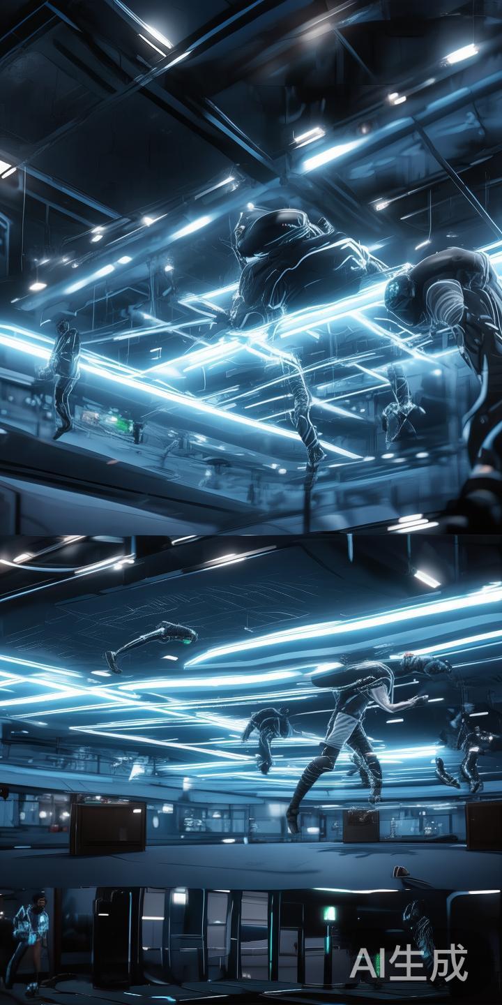 例如，星空体育开发的虚拟训练平台，结合虚拟现实技术